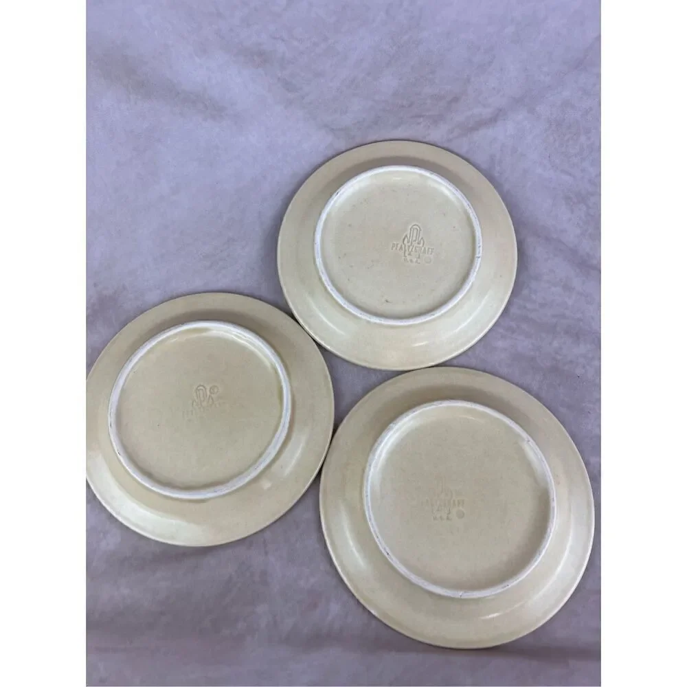 Vintage Pfaltzgraff Plates Set of 3